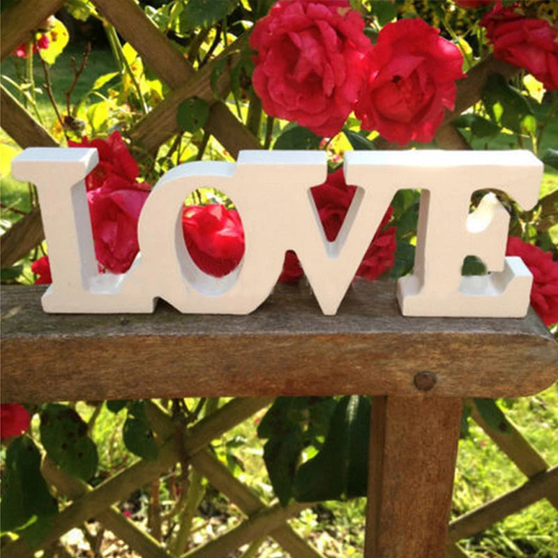 Romantic English Alphabet "LOVE" Home Decoration