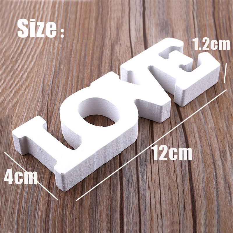 Romantic English Alphabet "LOVE" Home Decoration
