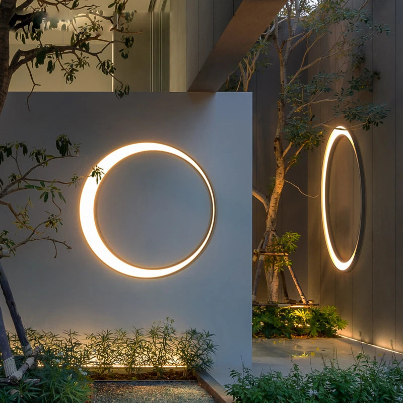 Round Moon Lamp for Street Garden