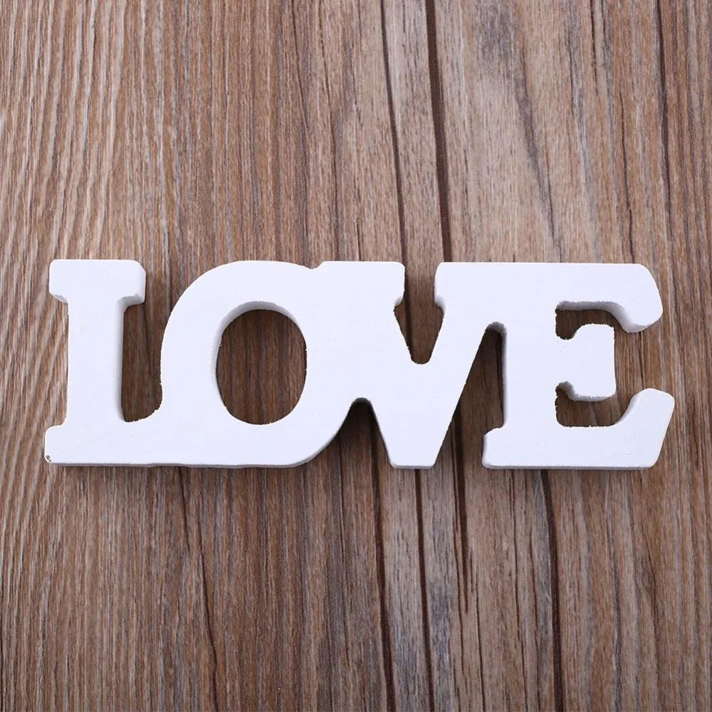 Romantic English Alphabet "LOVE" Home Decoration