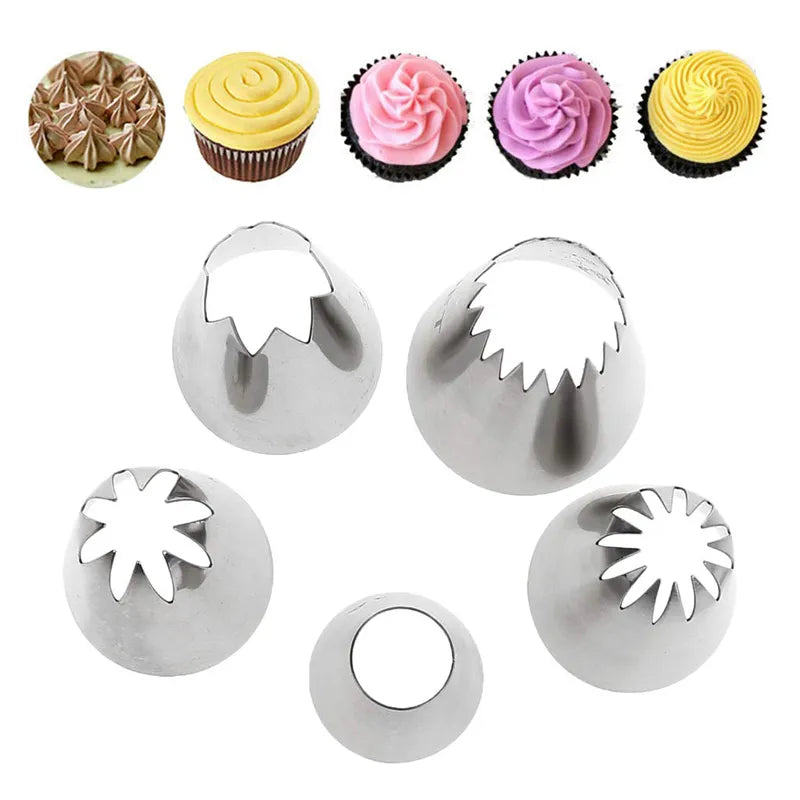 Stainless Steel Cake Decoration Tips Set