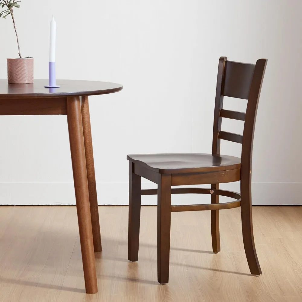 Mid Century Modern Malaysian Oak Kitchen Table (Walnut)