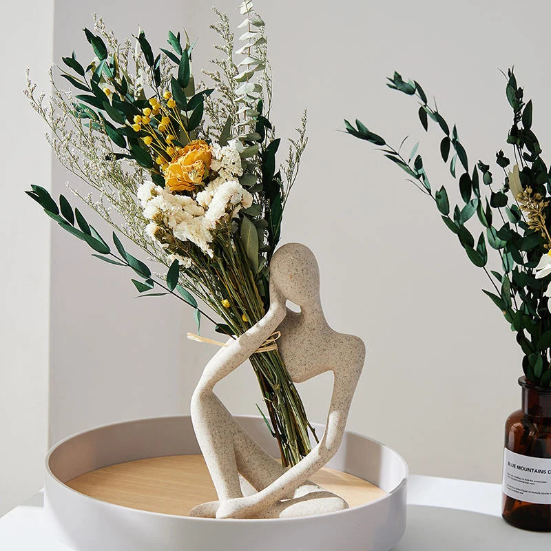 Abstract Thinker Statue Miniature