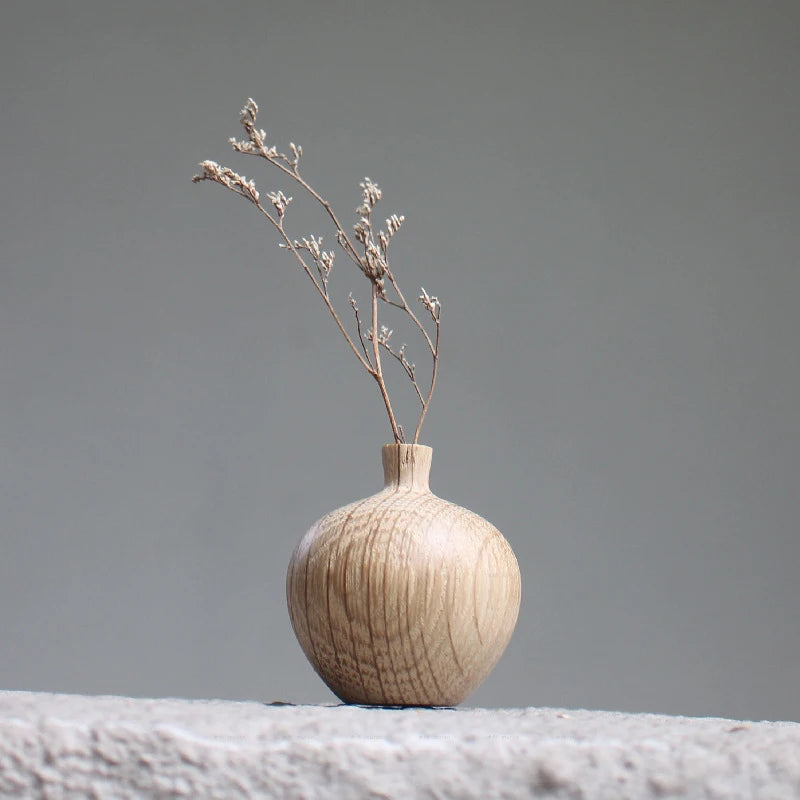 Minimalist Wooden Vase