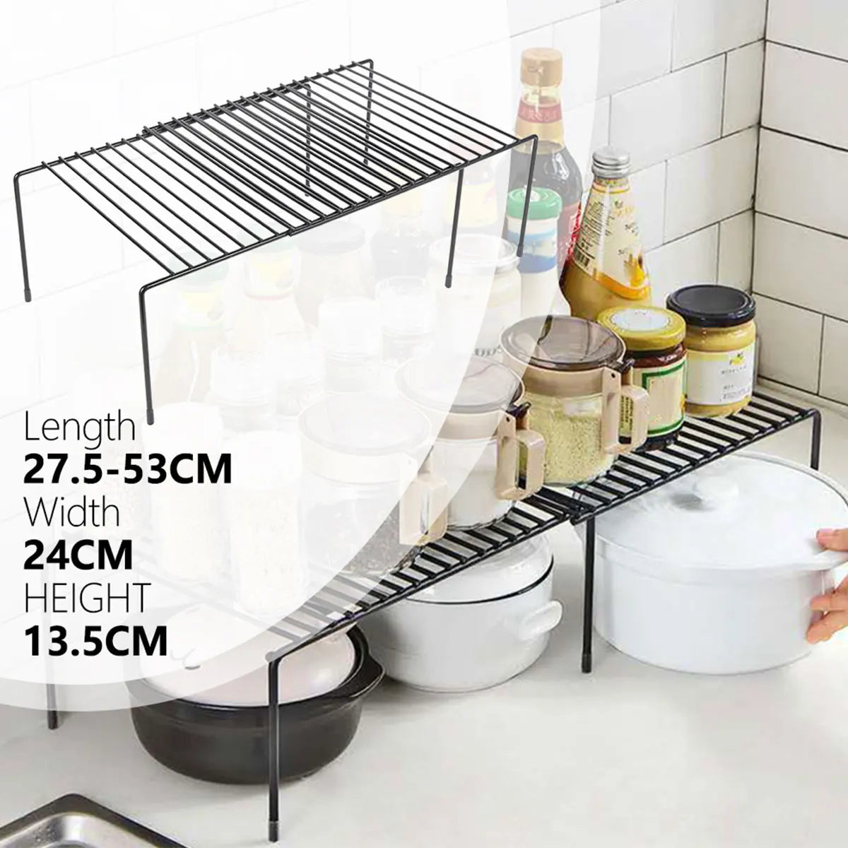 Retractable Kitchen Shelf Rack