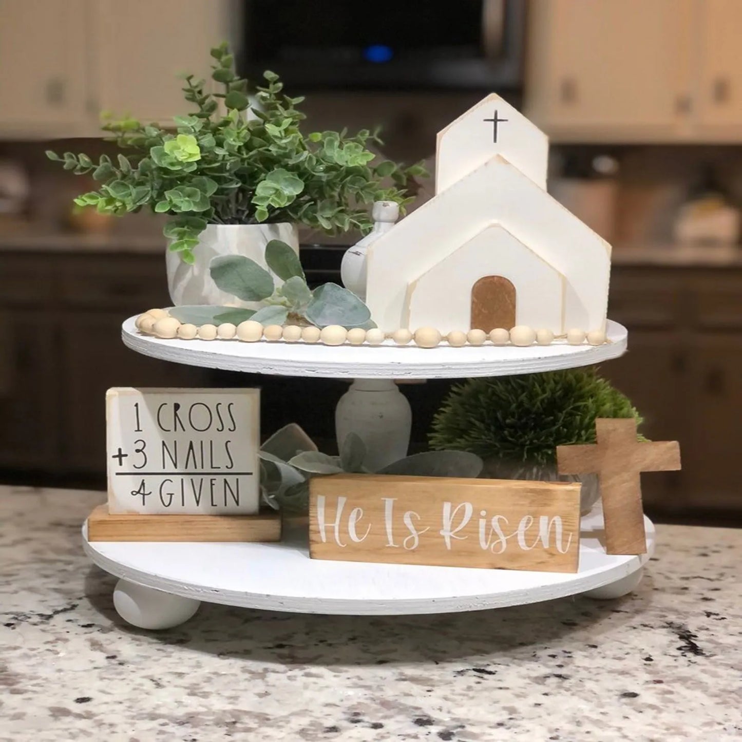 Easter Tiered Tray Ornament