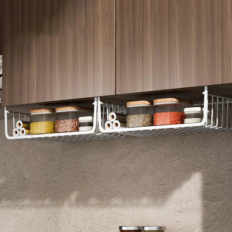 Iron kitchen storage rack