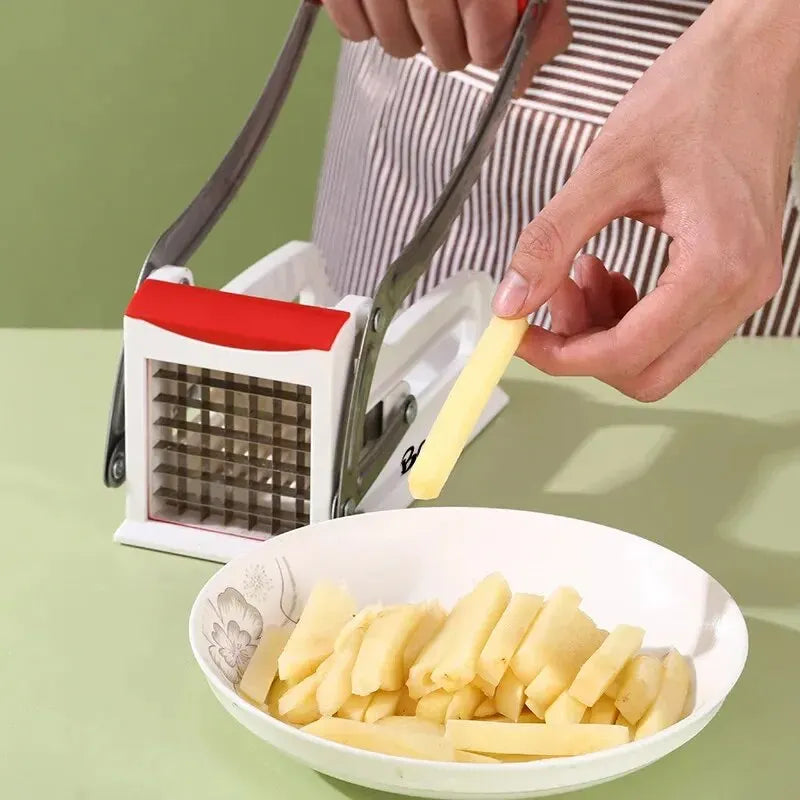 Stainless Steel Multi-Function Manual Vegetable Cutter: Cutting Potato Machine