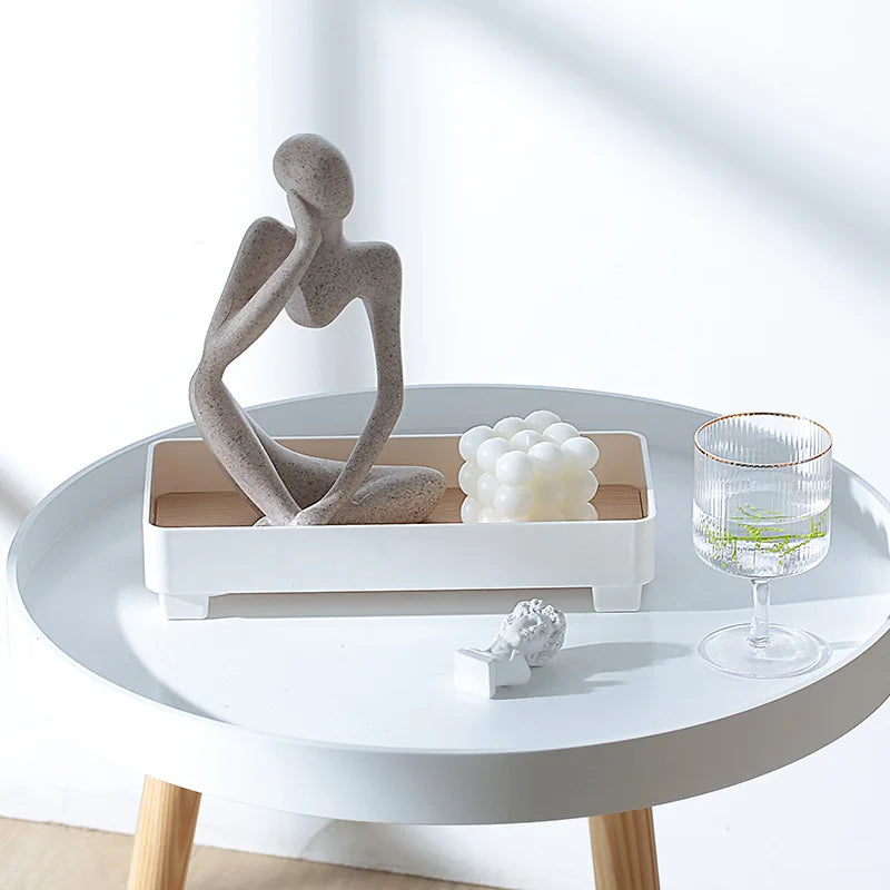 Abstract Thinker Statue Miniature