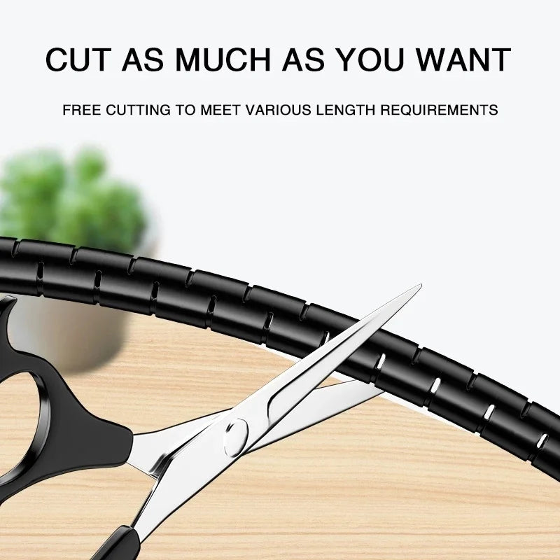 Flexible Spiral Cable Organizer