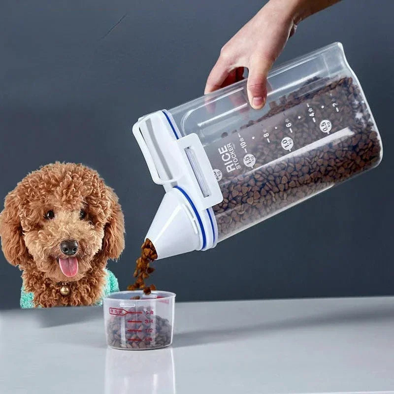 Pet Food Pail Plastic Storage Tank