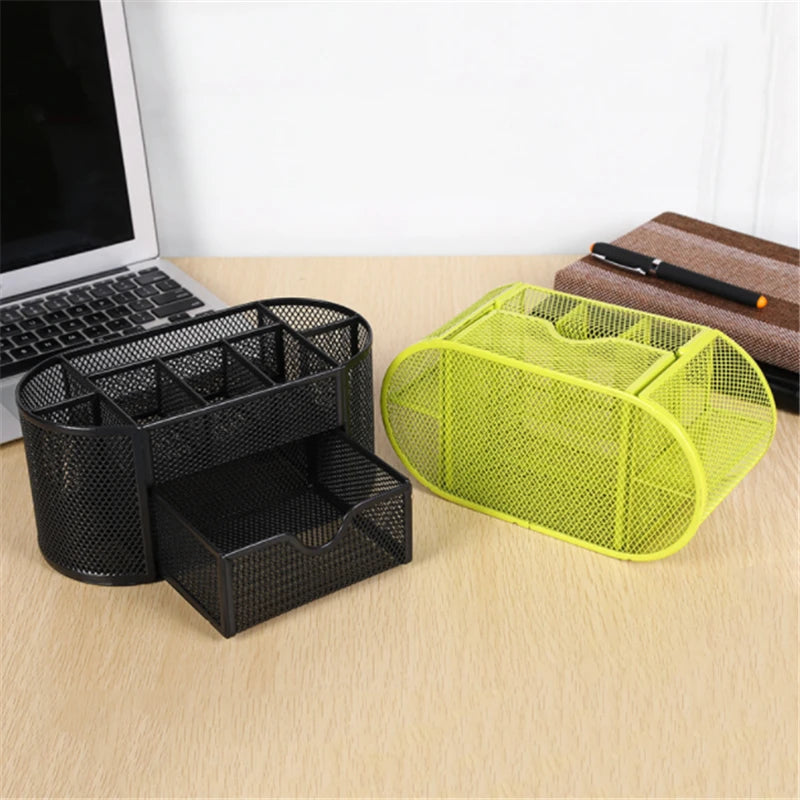 Multifunctional Mesh Desk Organizer  \