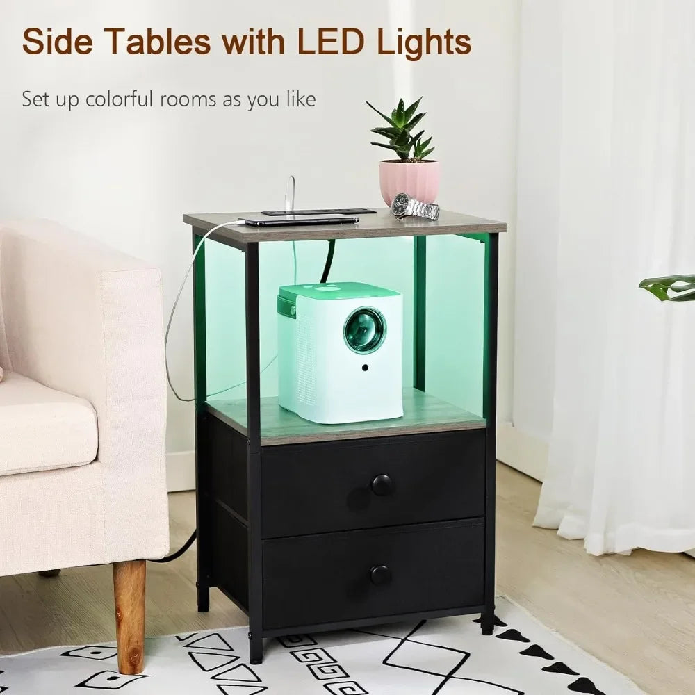Modern Nightstand End Tables