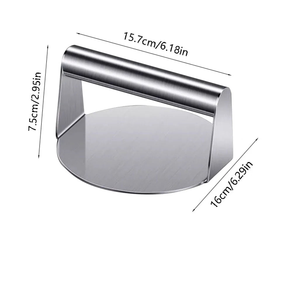 Stainless Steel Burger Press