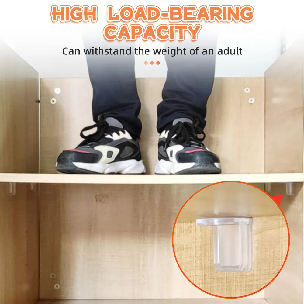 Adhesive Shelf Support Closet