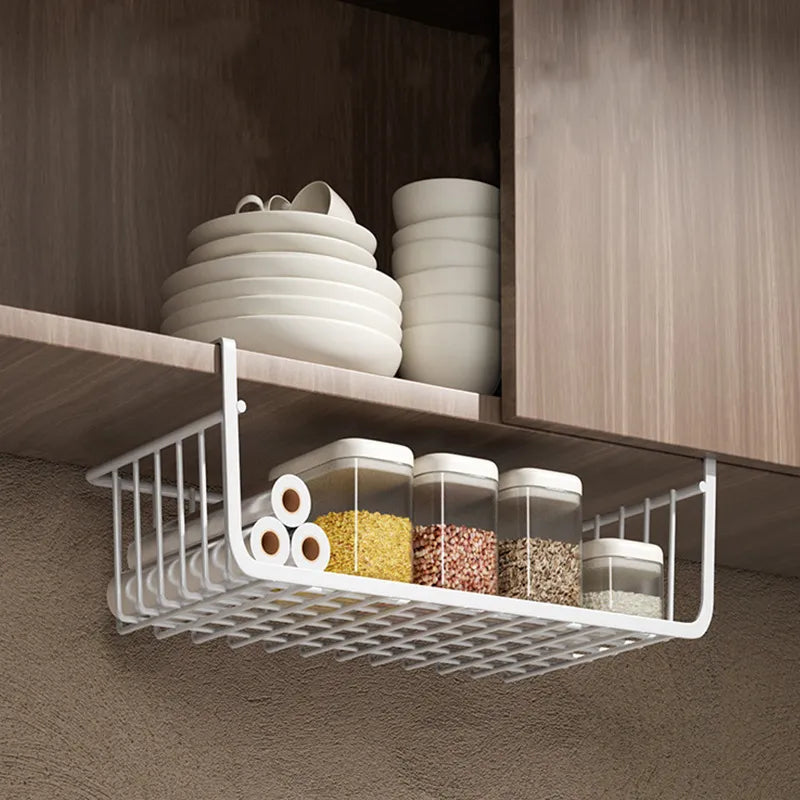 Iron kitchen storage rack