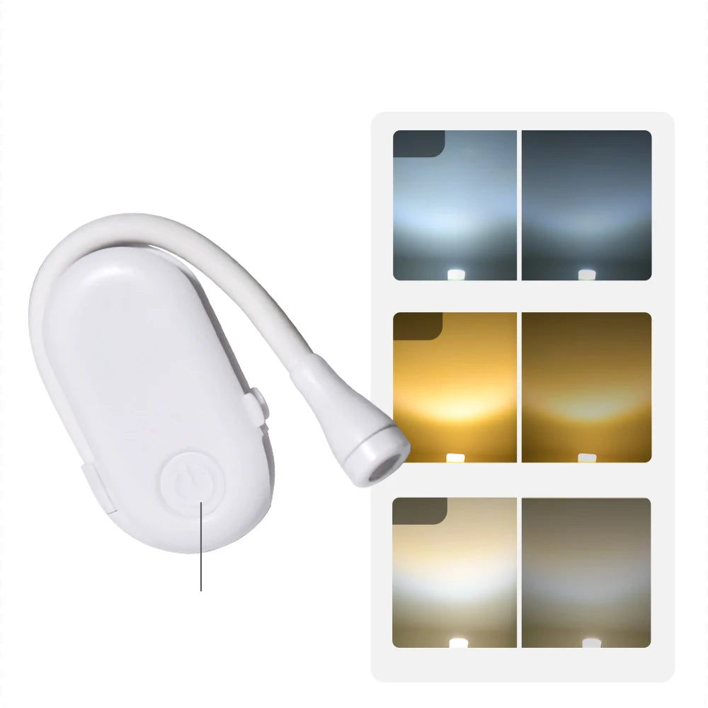 Portable Clip Night Light Lamp