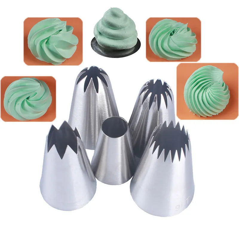 Stainless Steel Cake Decoration Tips Set