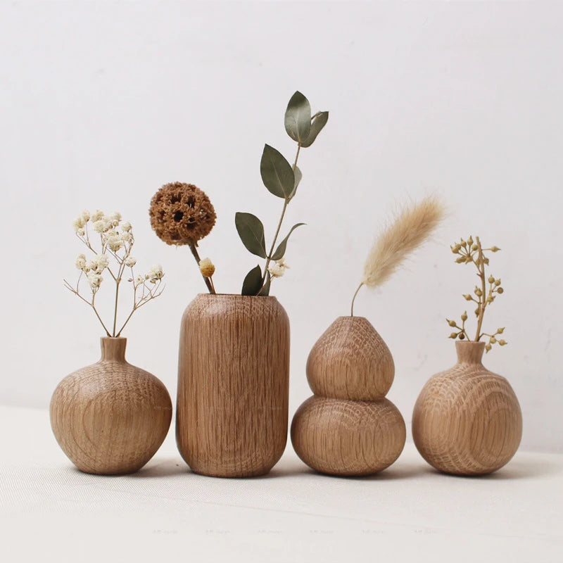 Minimalist Wooden Vase