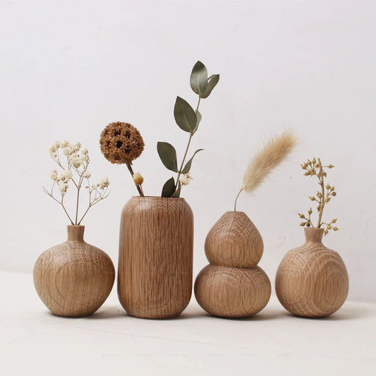 Minimalist Wooden Vase