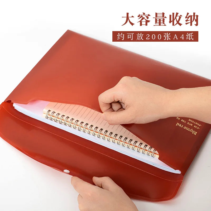 A4 Document Pocket Folder File Holder