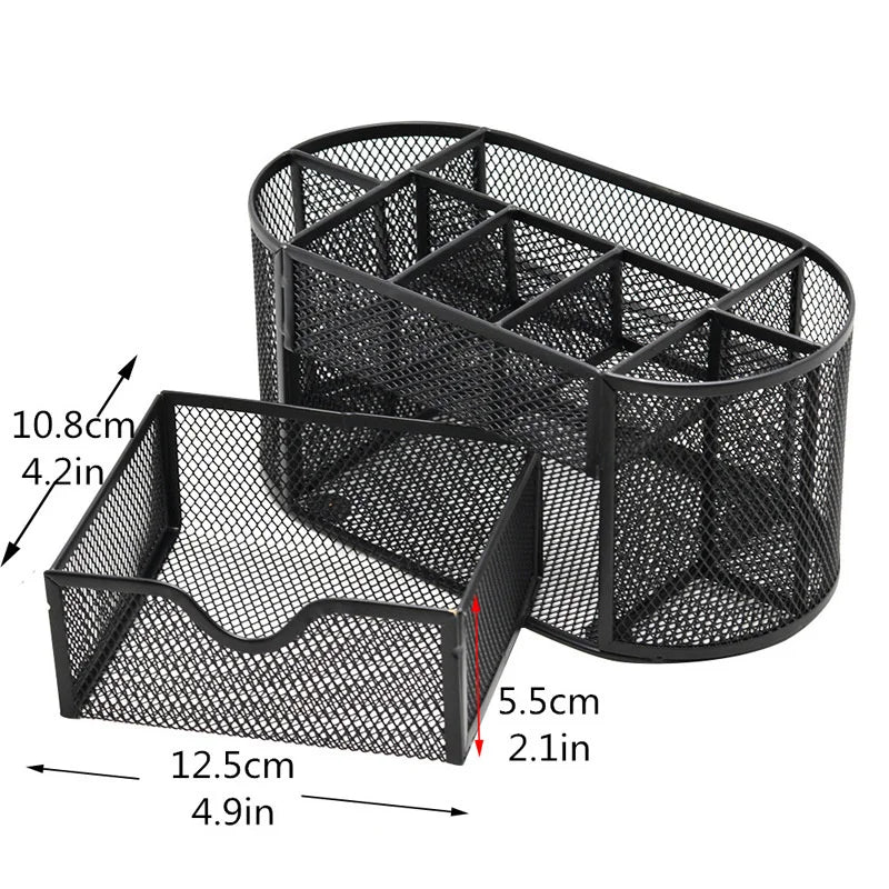 Multifunctional Mesh Desk Organizer  \