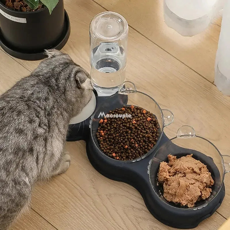 Automatic Feeder 3-in-1 Pet Food Bowl
