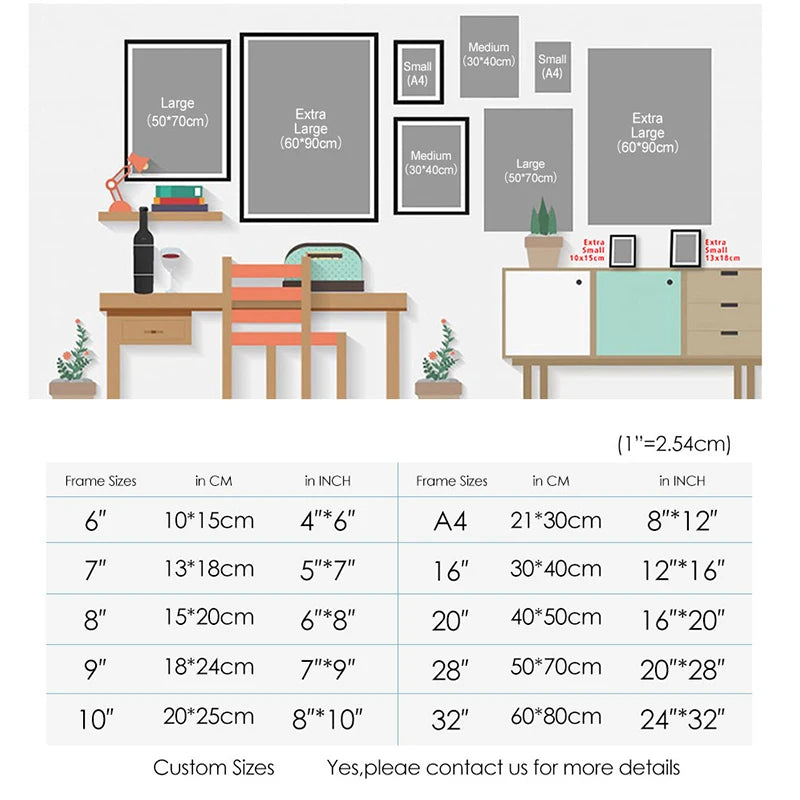 Bohemian Line Beige Posters Canvas