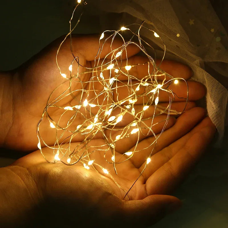 Wire LED String Lights