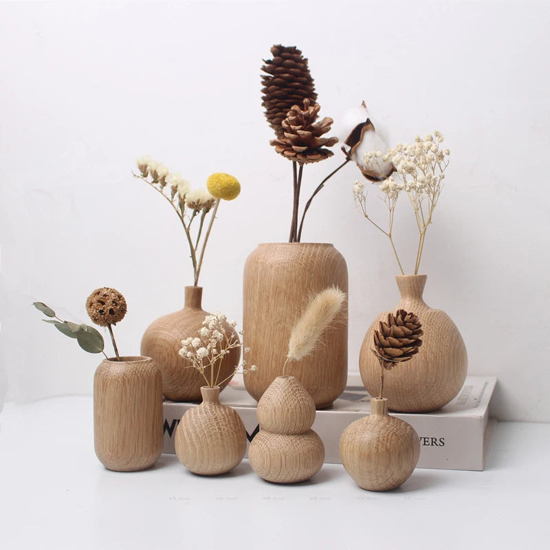 Minimalist Wooden Vase