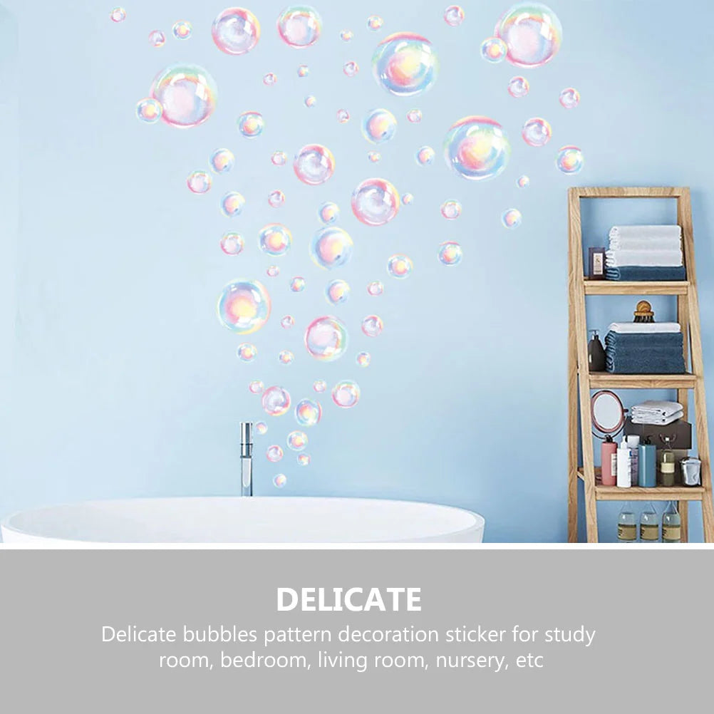 Bubble Decals Wallpaper