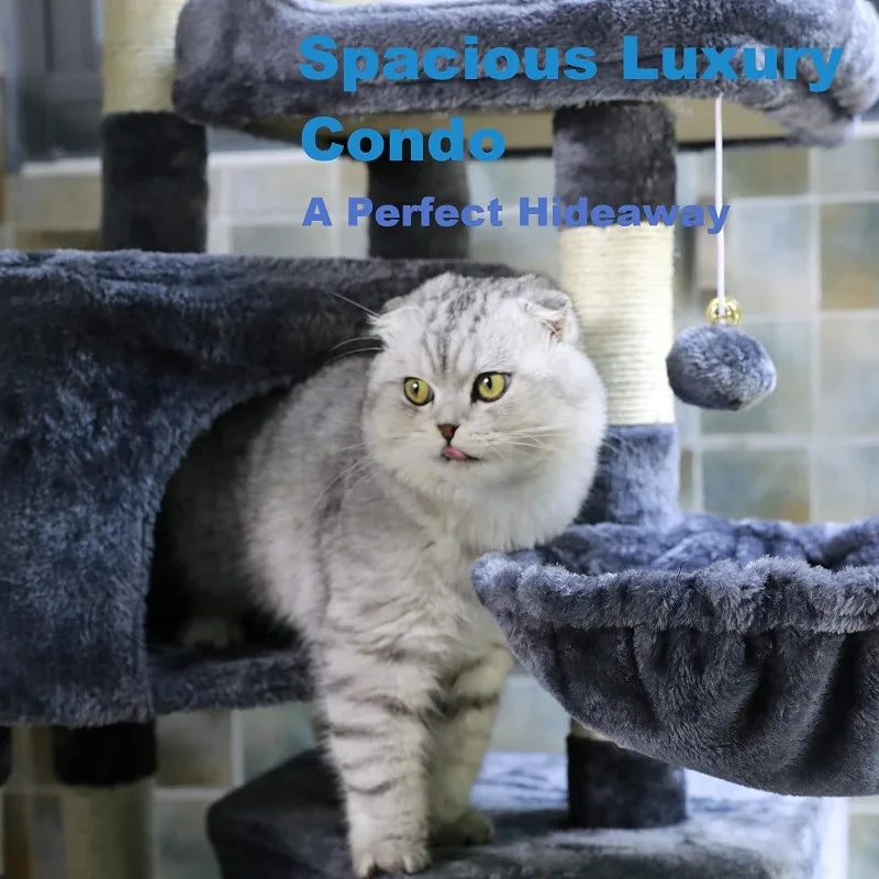 NEGTTE Multi-level Cat Tree for Indoor Cats-