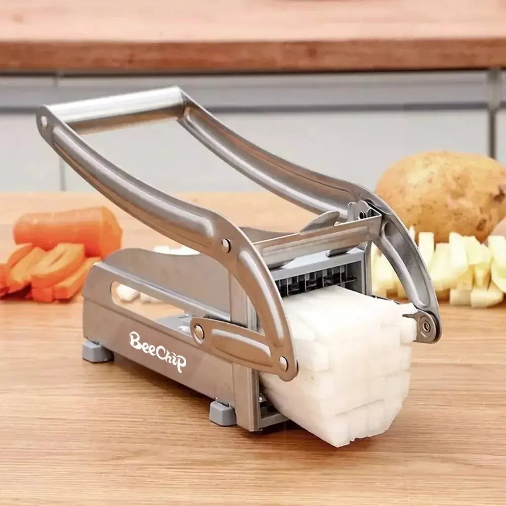 Stainless Steel Multi-Function Manual Vegetable Cutter: Cutting Potato Machine