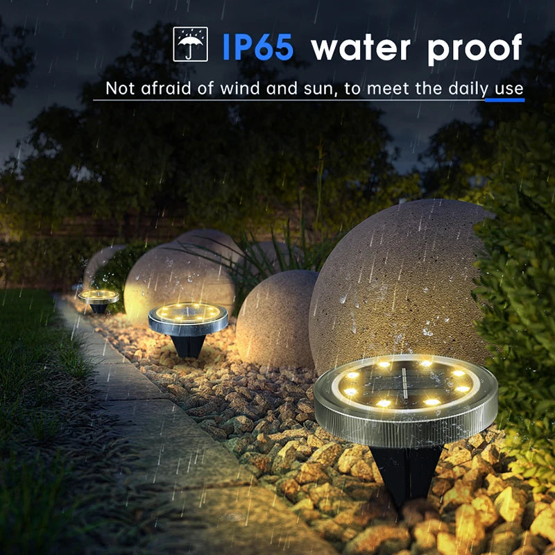 Non-Slip Landscape Path Lighting for Patio Lawn