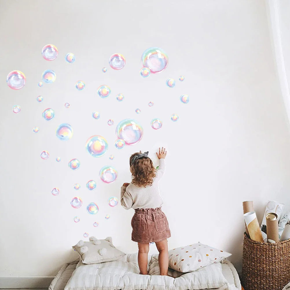 Bubble Decals Wallpaper