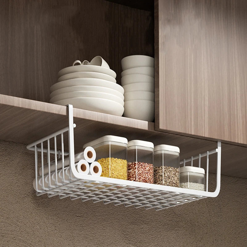 Iron kitchen storage rack