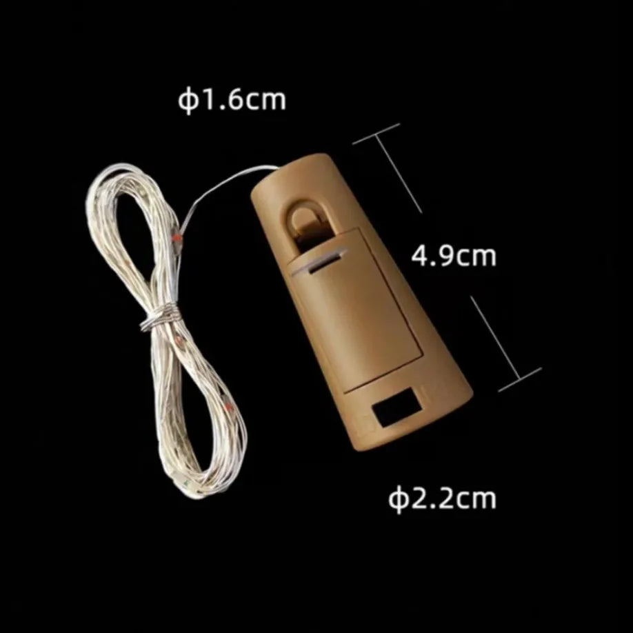 Wine Bottle Cork Copper Wire String Lights