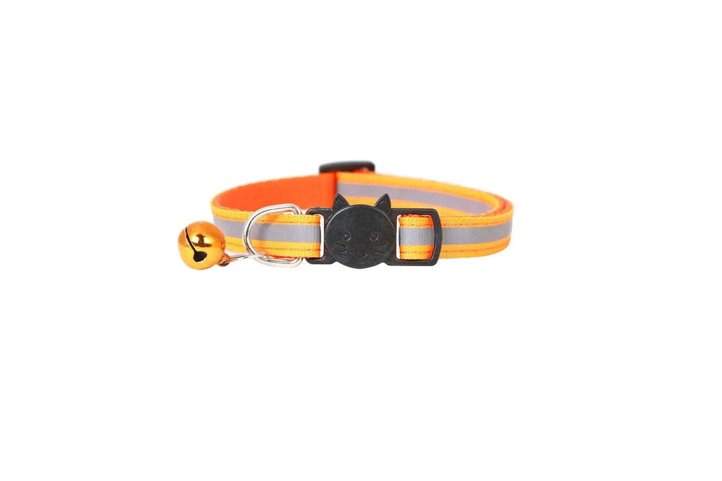 Round Ears Reflective Cat  Buckle Collar