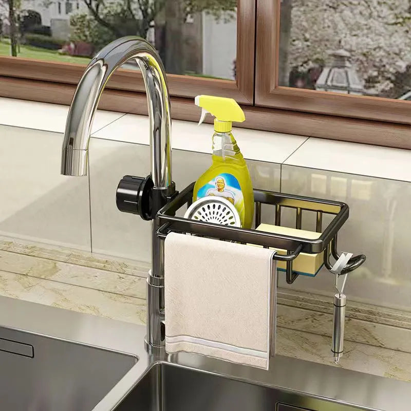 Aluminum Sink Drain Rack