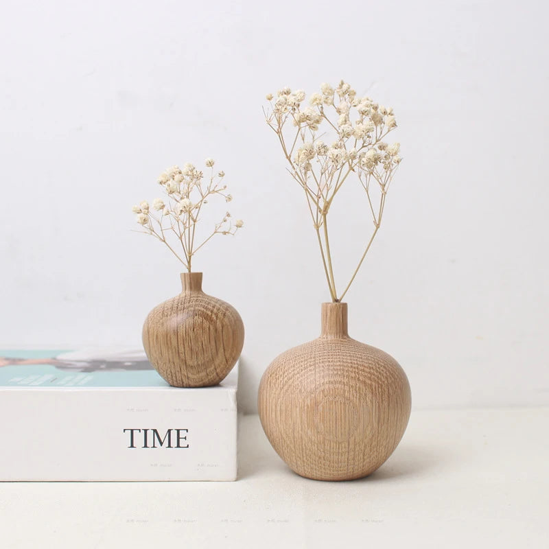 Minimalist Wooden Vase