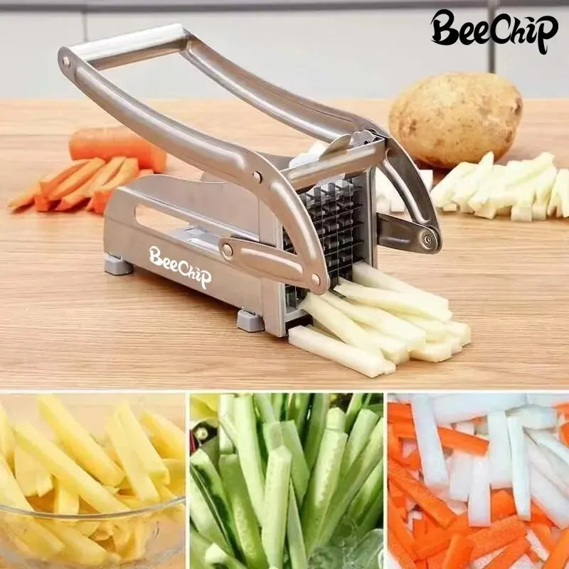 Stainless Steel Multi-Function Manual Vegetable Cutter: Cutting Potato Machine