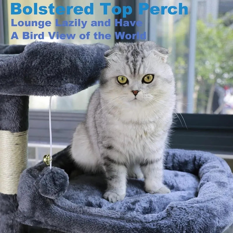 NEGTTE Multi-level Cat Tree for Indoor Cats-