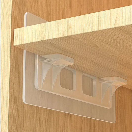 Adhesive Shelf Support Closet