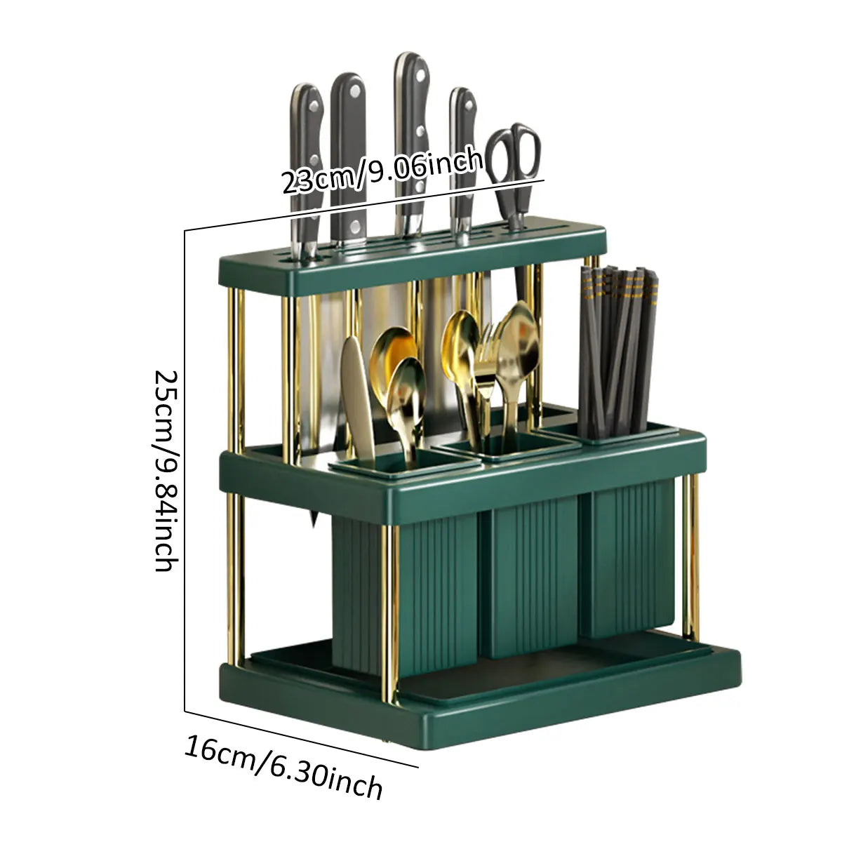 Cutter and Cutlery Drying Rack