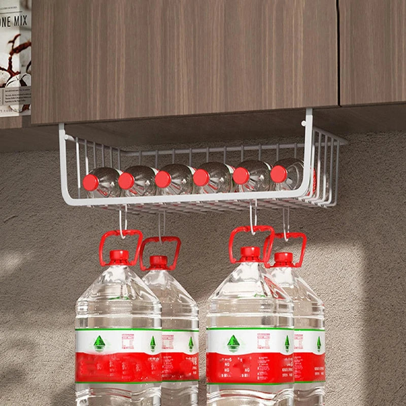 Iron kitchen storage rack