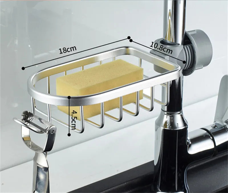 Aluminum Sink Drain Rack