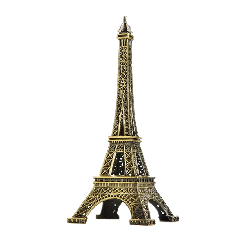 Bronze Paris Eiffel Tower Figurine Statue