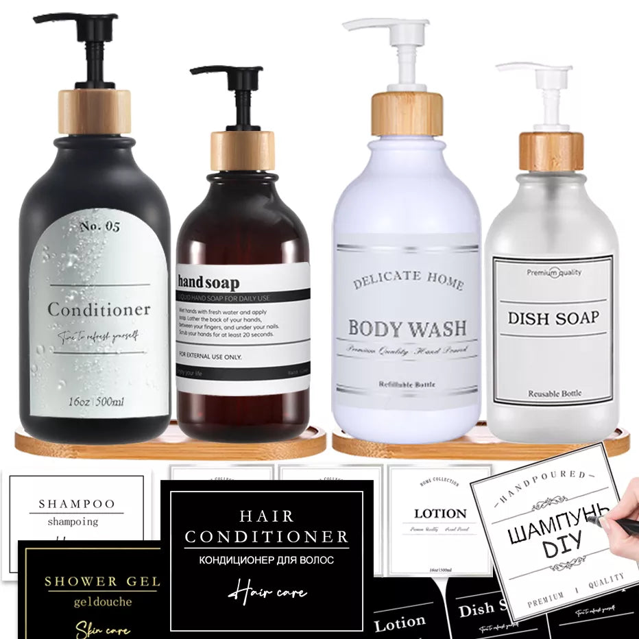Soap Dispenser Bottle Shampoo