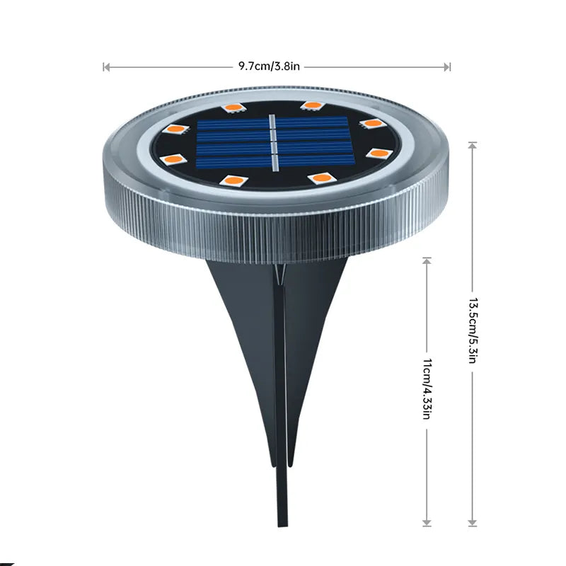 Non-Slip Landscape Path Lighting for Patio Lawn