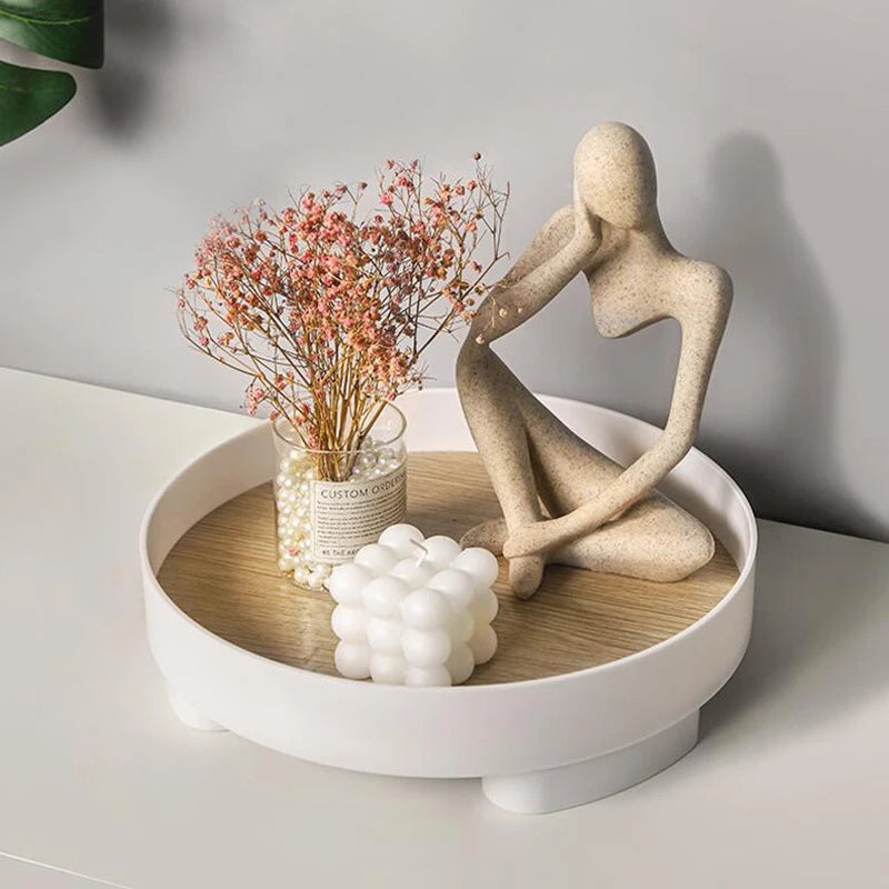 Abstract Thinker Statue Miniature